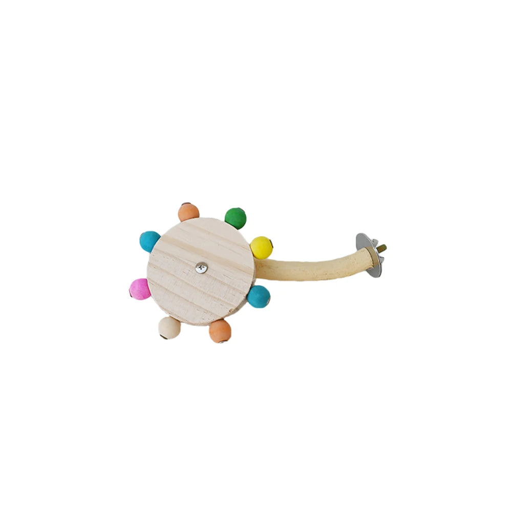 Perch Toy with Rotating Ball