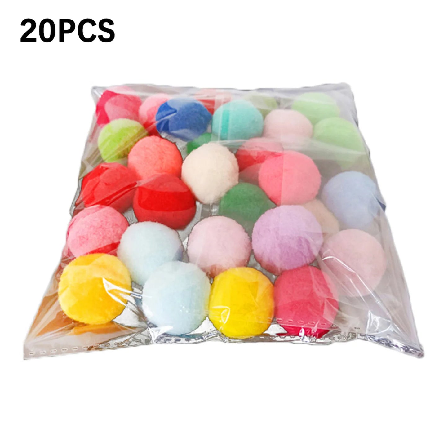 Soft Kitten Pompon Toy