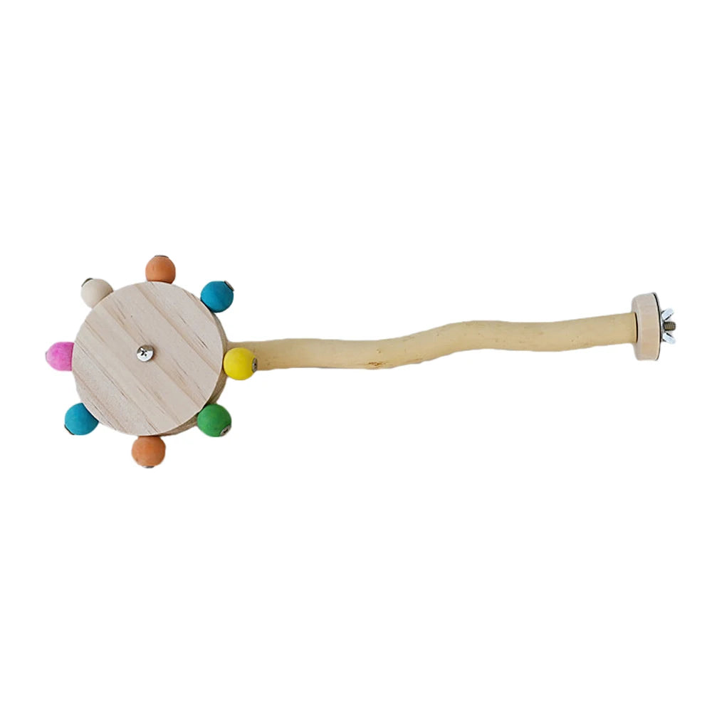 Perch Toy with Rotating Ball