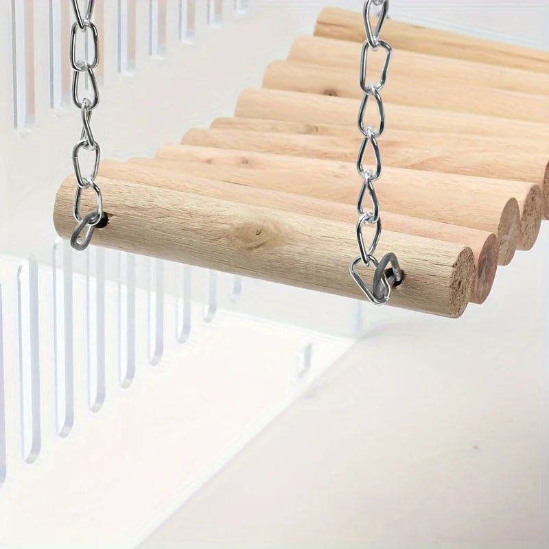 Exquisite Handmade Bird Swing & Perch