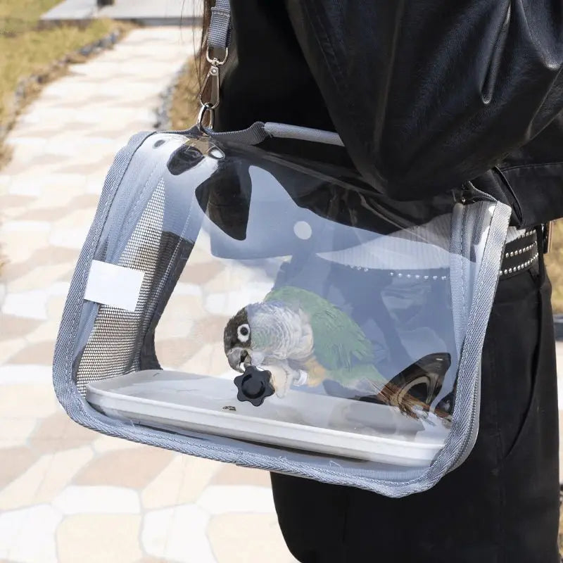 Creative Transparency Portable Travel Cage