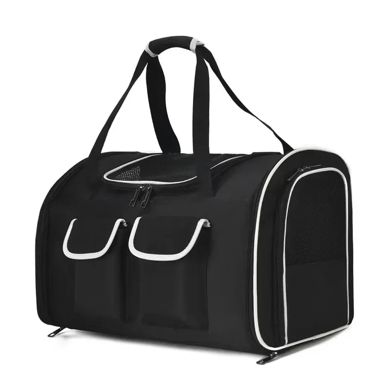 Big Space Foldable Pet Carrier Backpack