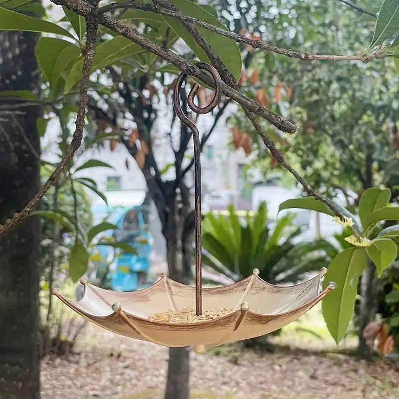 Heavy Duty Iron Hanging Bird Feeder