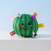 Durable Dog Training Interactive Ball with Sensory Tags(Dark green watermelon)