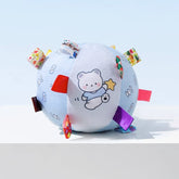 Durable Dog Training Interactive Ball with Sensory Tags(Blue Star Bear)