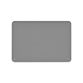 Grey Reusable Silicone Pet Pee Pad Holder - Non-Slip Training Tray with Spill-Proof Edges for Dogs & Puppies(81cm x 54cm)