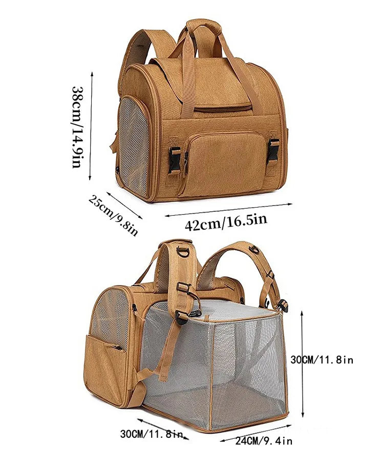 Breathable Mesh Cat Bag