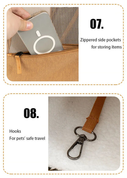 Breathable Mesh Cat Bag