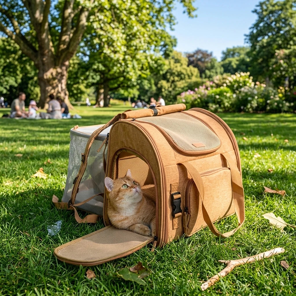 Breathable Mesh Cat Bag