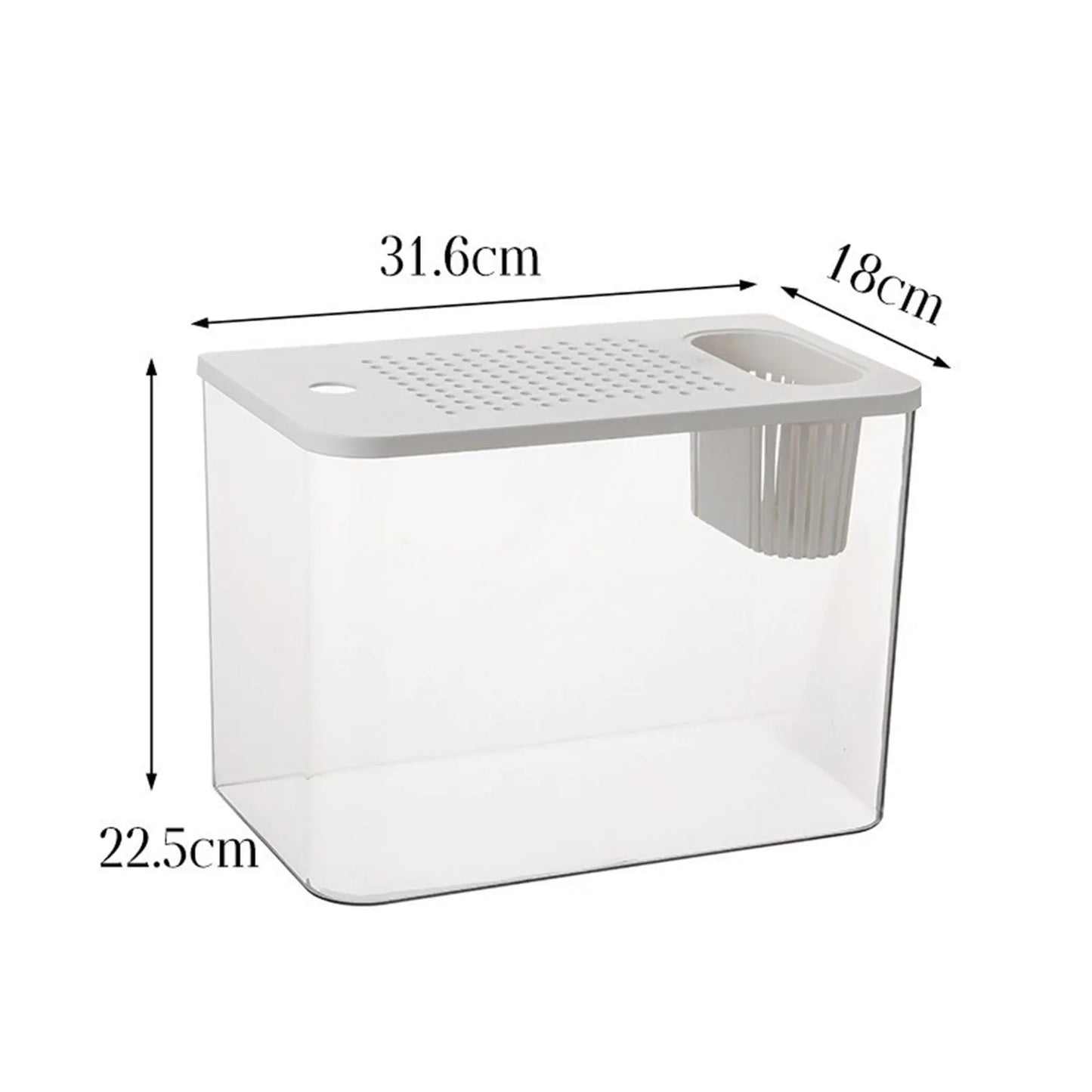 Reptile Terrarium Clear View Breeding Tank