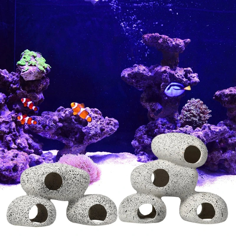 Aquarium Rock Cave Fish Tank