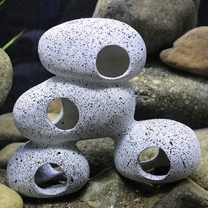 Aquarium Rock Cave Fish Tank