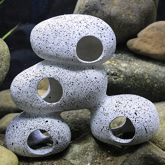 Aquarium Rock Cave Fish Tank