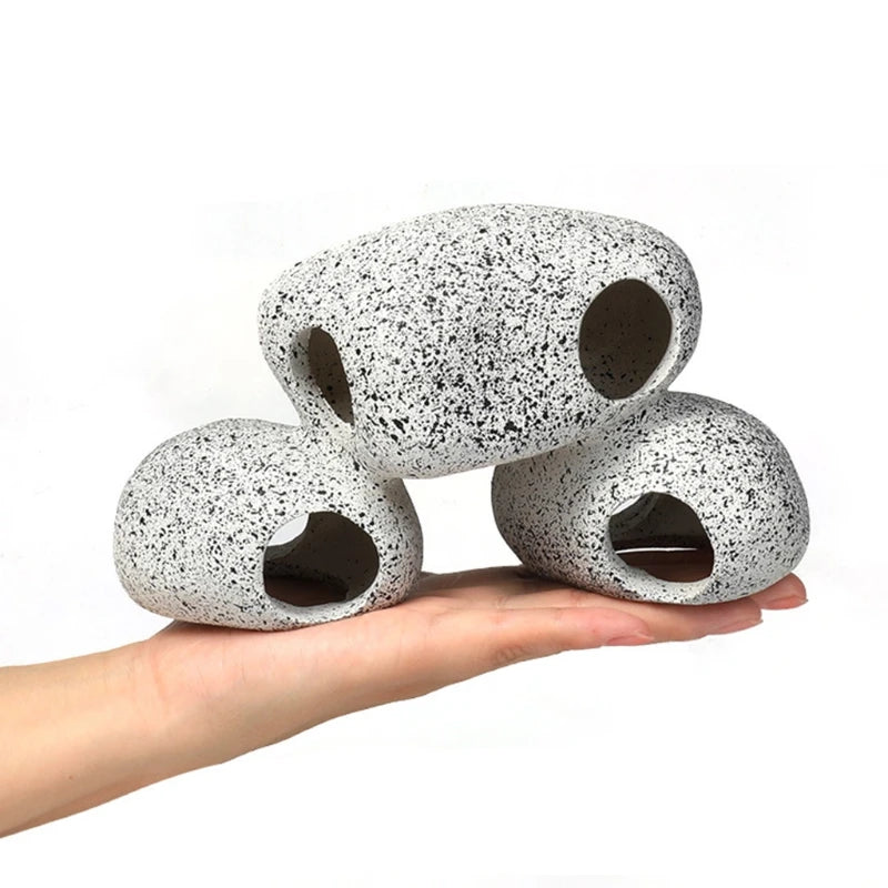 Aquarium Rock Cave Fish Tank
