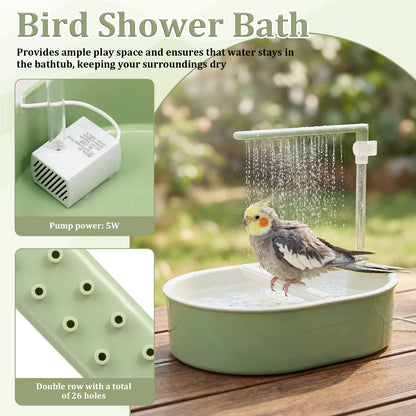 Automatic Shower Bird Cage