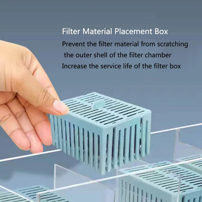 New Fish Tank Waterfall Filter Box
