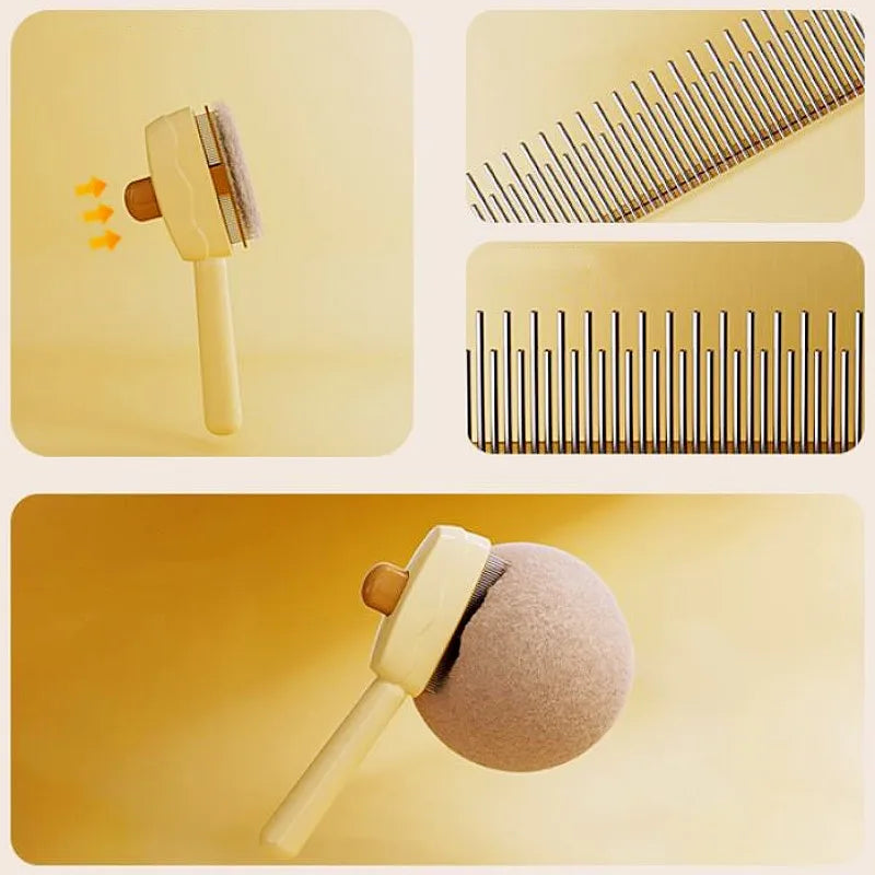 Automatic Hair Remover Self Cleaning Brush