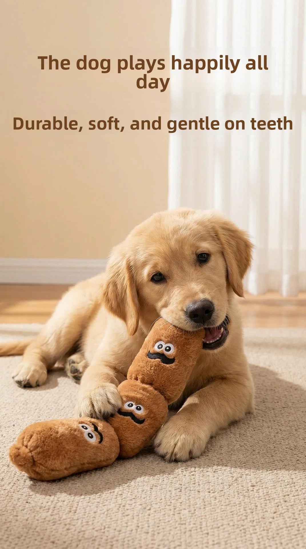 Dog Plush Chew Toy