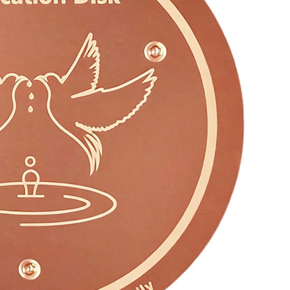 Bird Bath Copper Disk