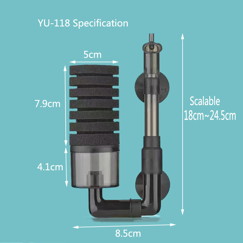 Black Aquarium Filter for Aquarium