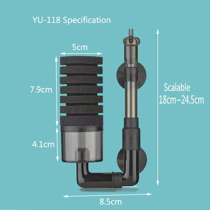 Black Aquarium Filter for Aquarium