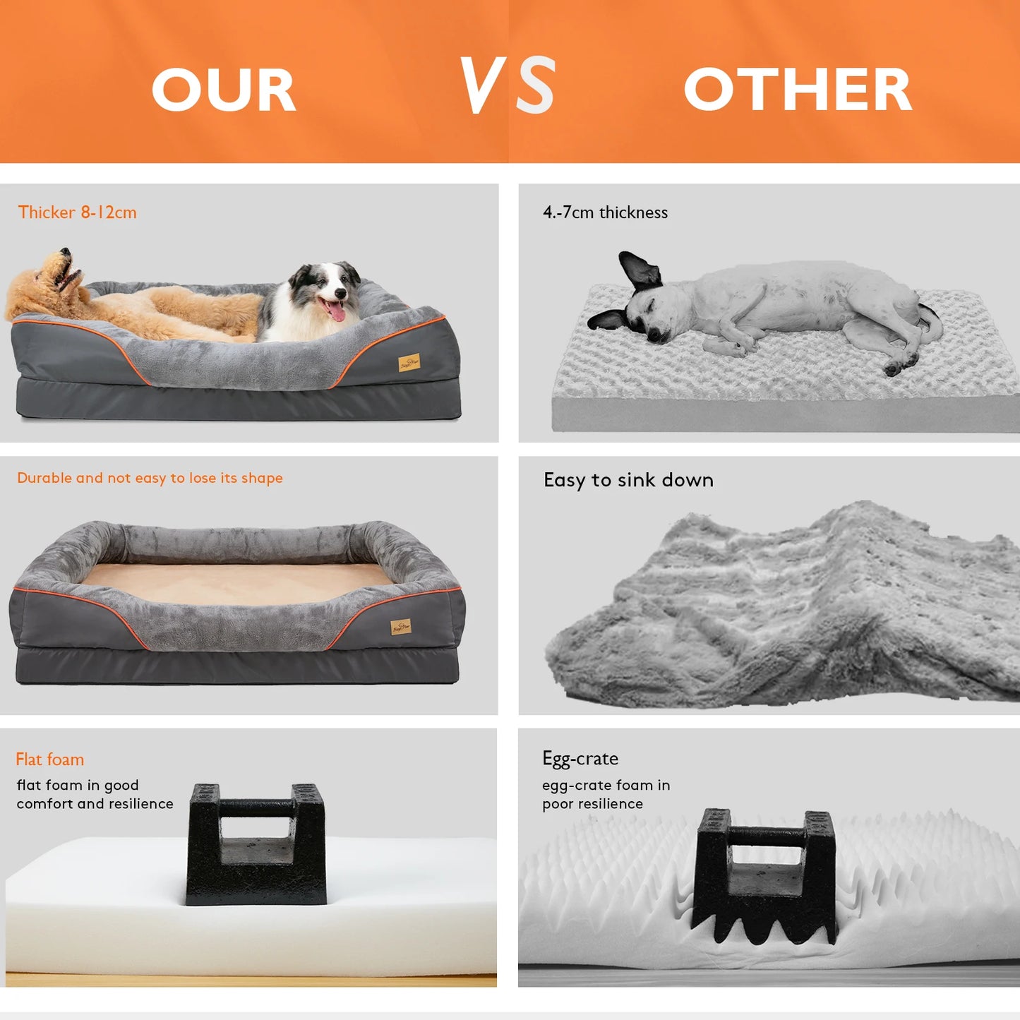 Large Dog Bed Soft
