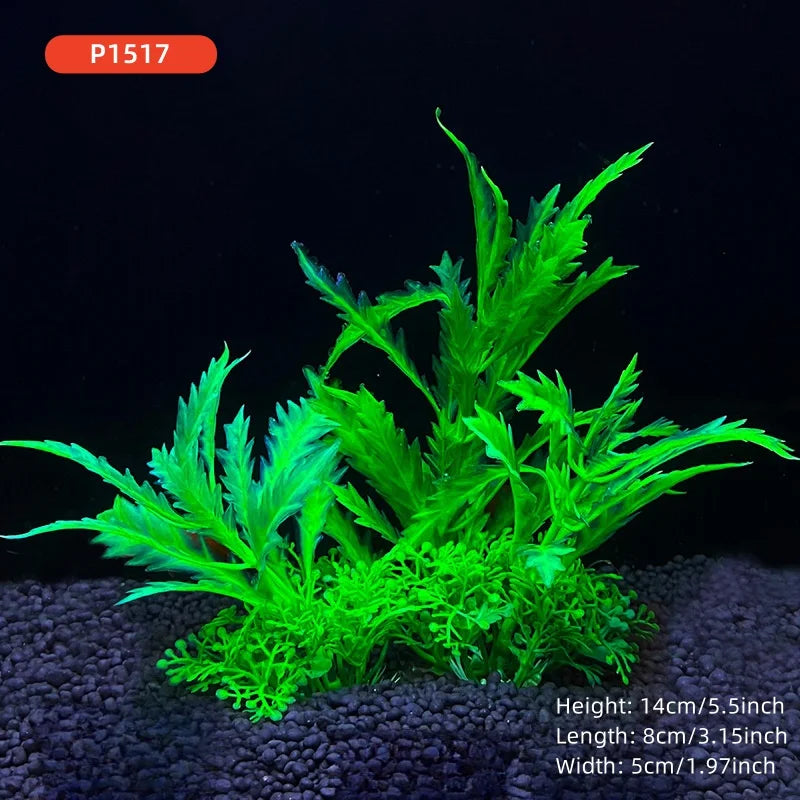Simulation Plant Aquarium Artificial DIY