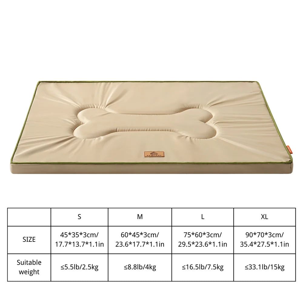 Winter Dog Crate Pad Bed