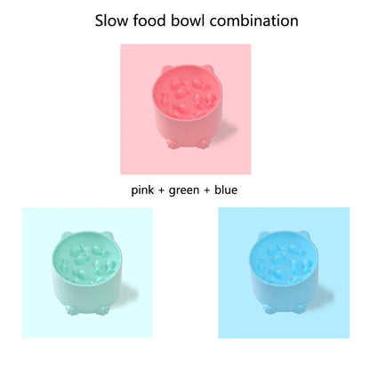 High Foot Anti Choking Bowl