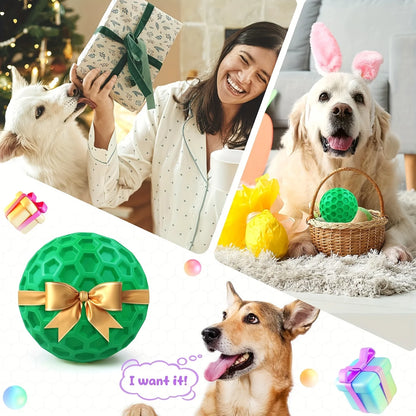 Tough Natural Rubber Dog Chew Toy