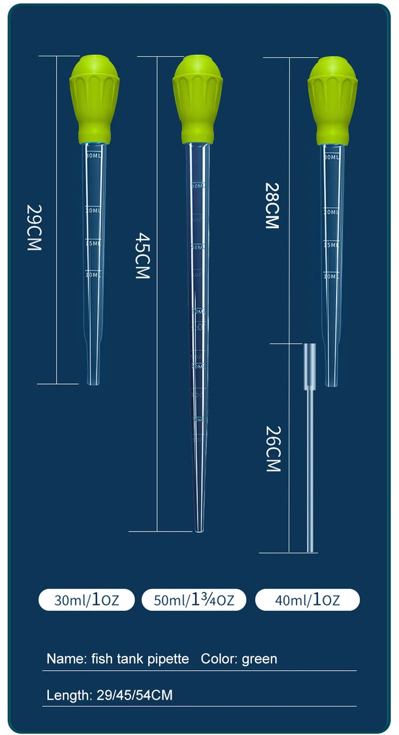 Aquarium Siphon Lengthen Pipettes
