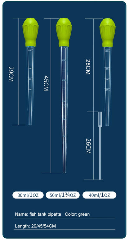 Aquarium Siphon Lengthen Pipettes