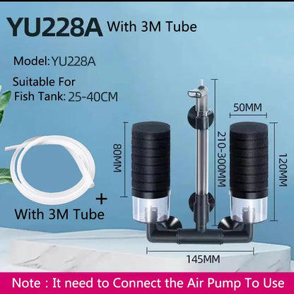 Black Aquarium Filter for Aquarium