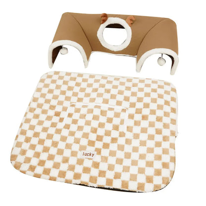 Autumn Winter Integrated Play & Sleep Cat Bed