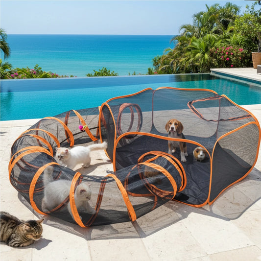 Large Portable Folding Pet Tent