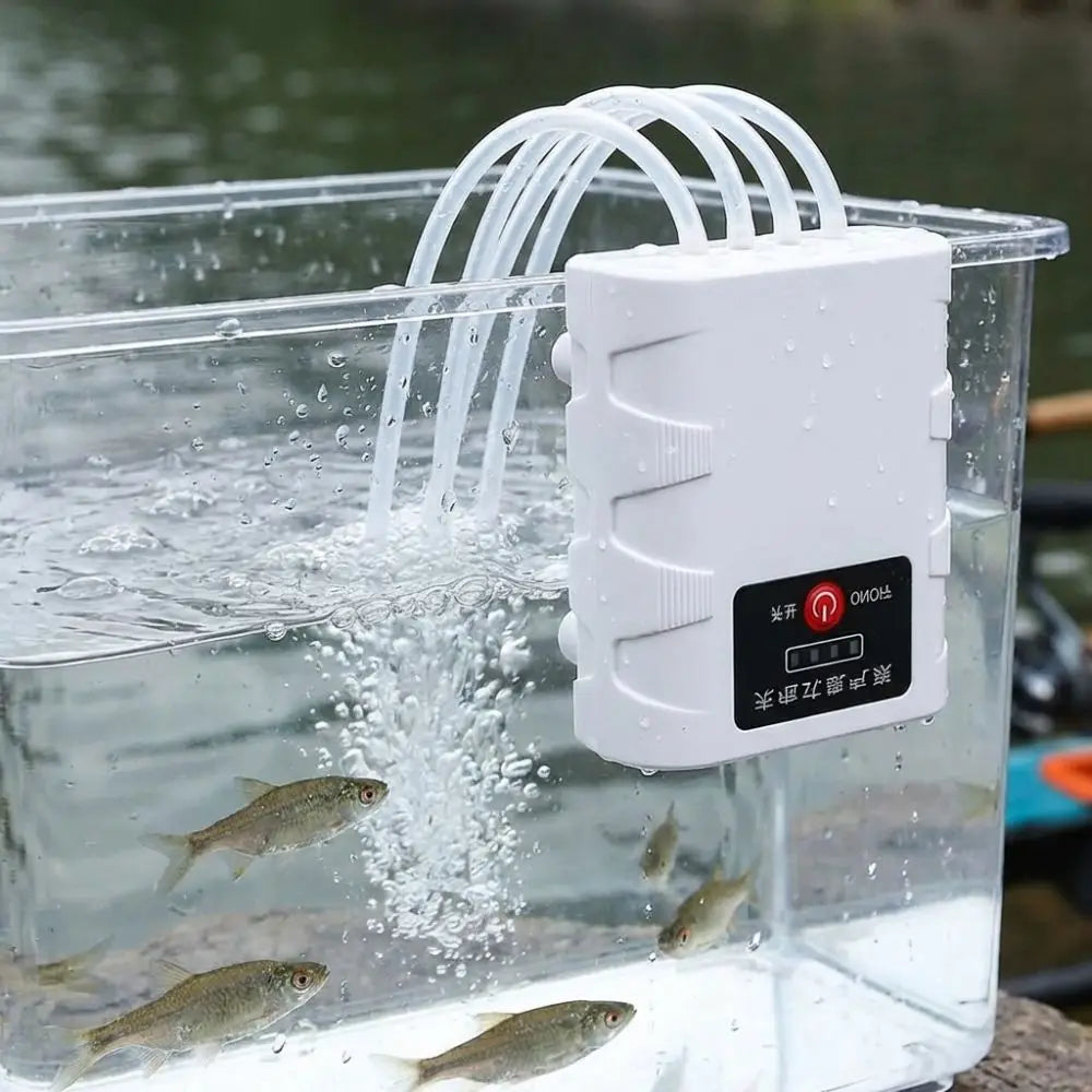 USB Rechargeable Aquarium Oxygen Pump