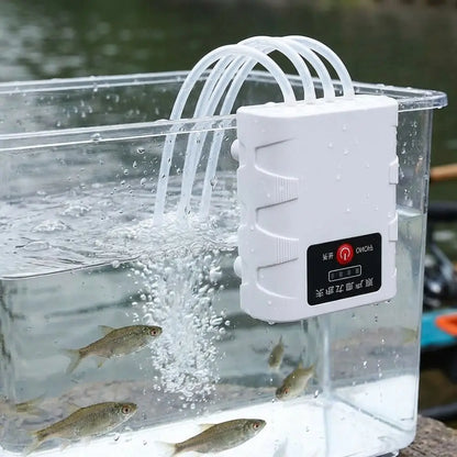 USB Rechargeable Aquarium Oxygen Pump
