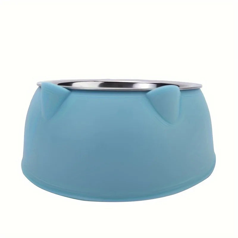 Elevated Stainless Steel Cat Bowl