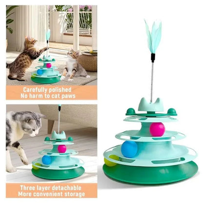 Turntable Track Roller Balls Toys