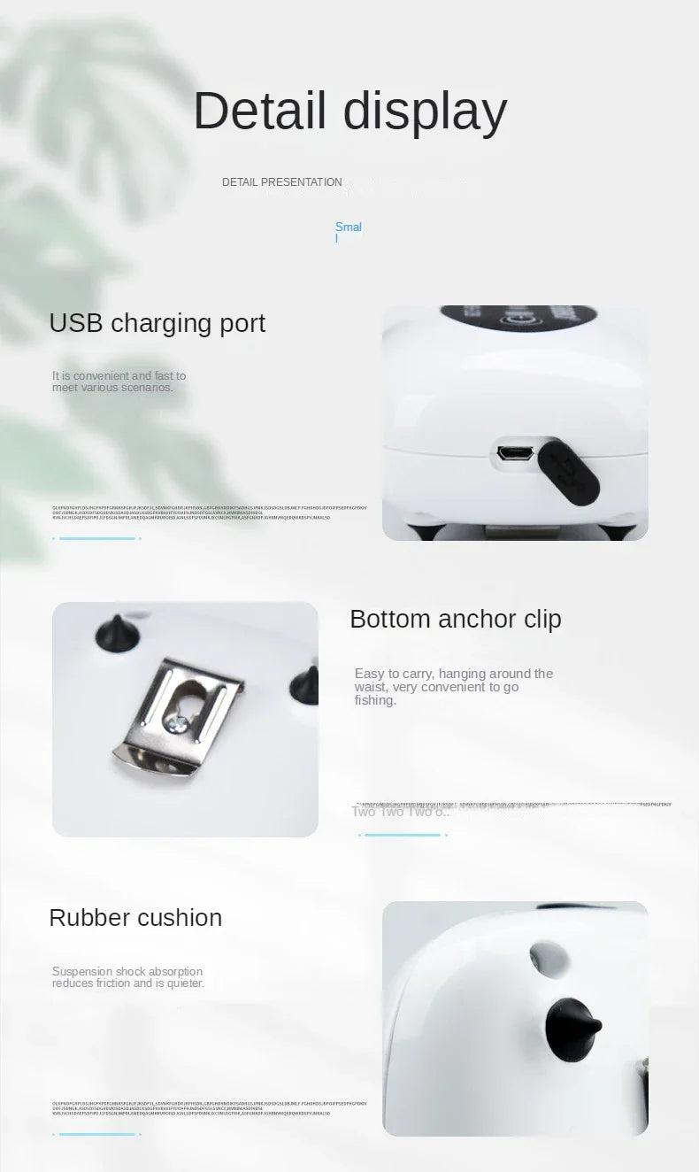 Rechargeable USB Fish Tank Air Pump