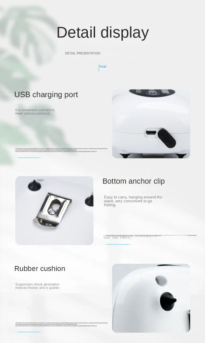 Rechargeable USB Fish Tank Air Pump