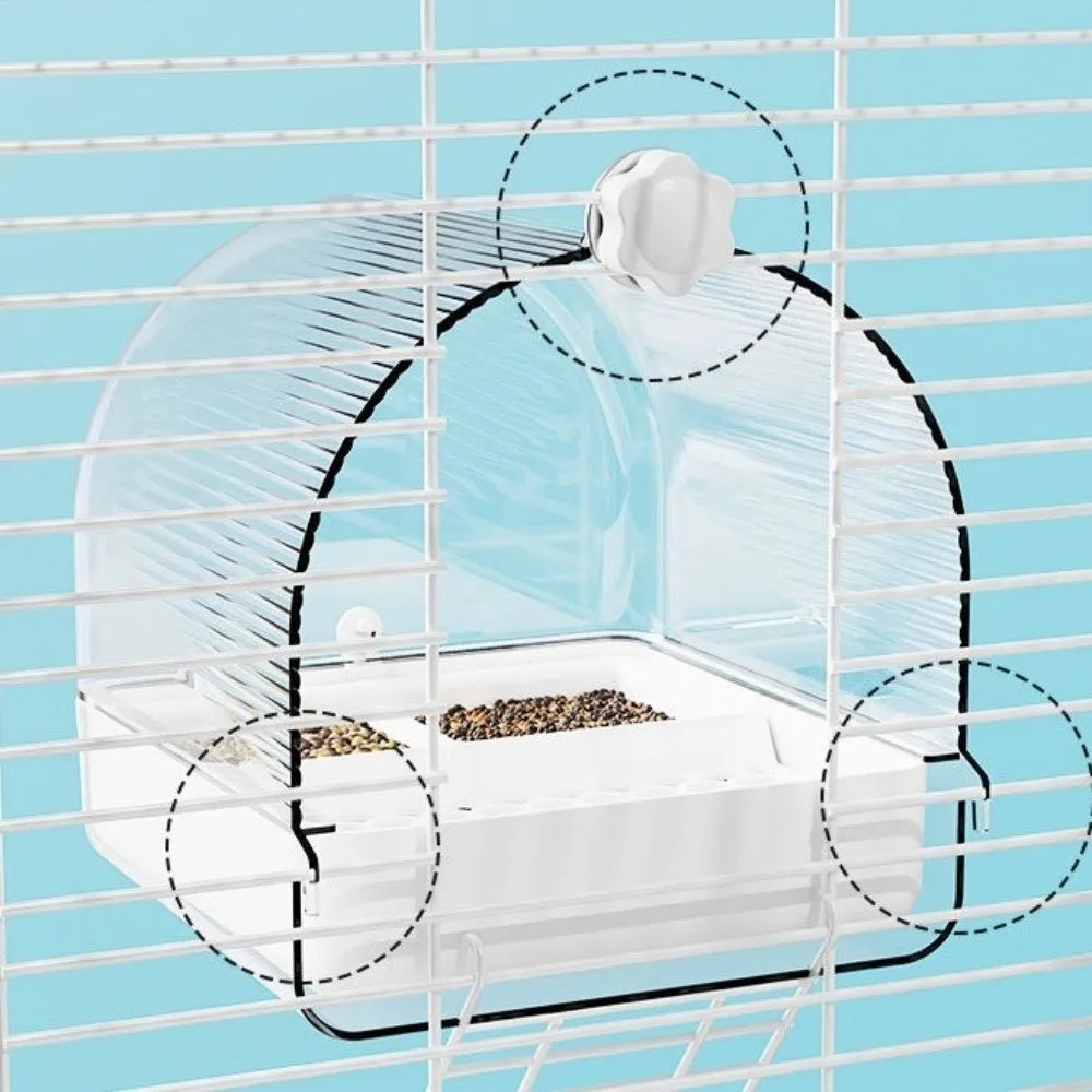 Splash Proof Food Holder Box