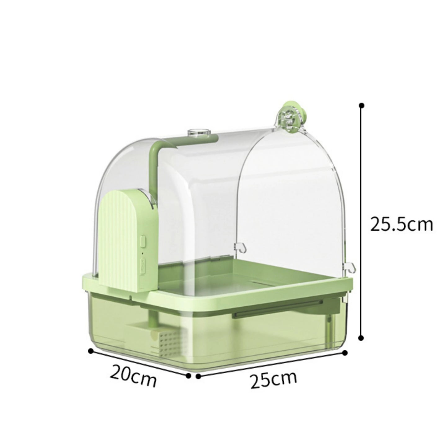 Electric Sensing Water Recycling Bird Bath