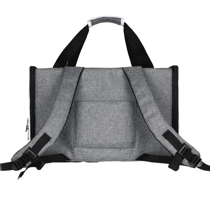 Big Space Foldable Pet Carrier Backpack