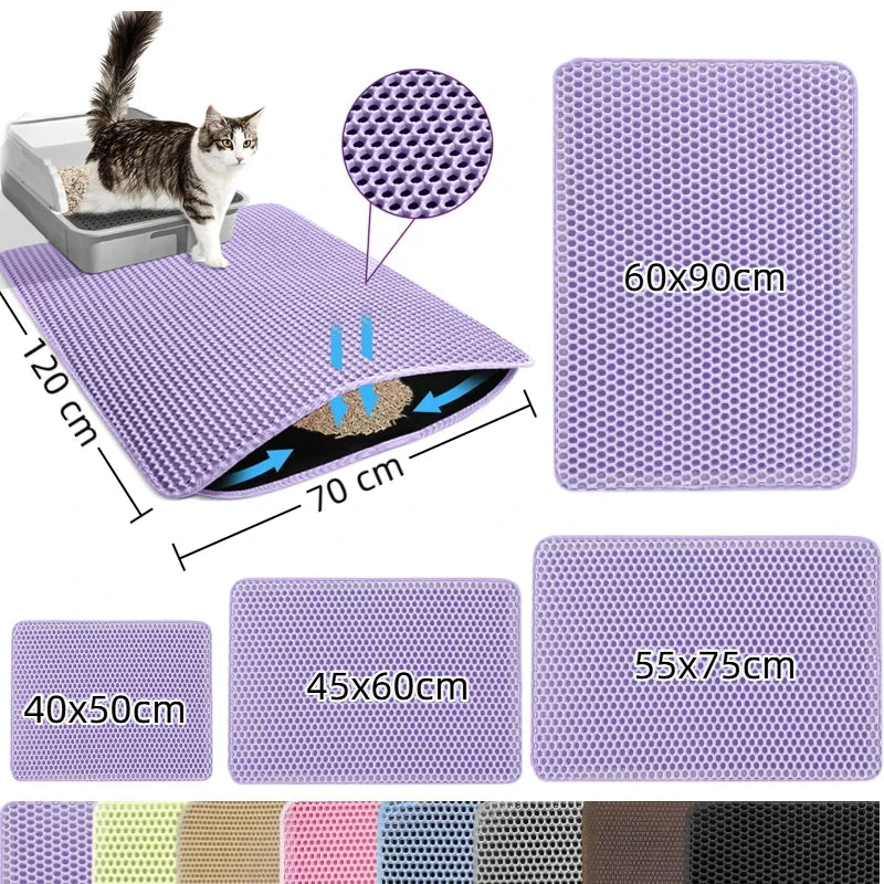 Double Layer Pet Non Slip Big Litter Box