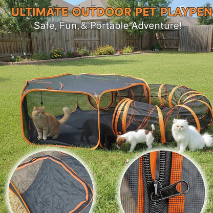 Large Portable Folding Pet Tent