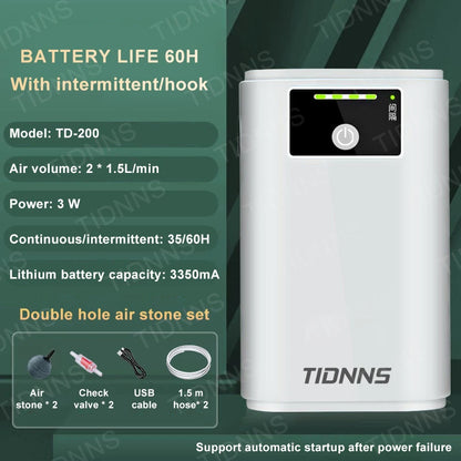Aquarium Fish Tank Oxygen Pump