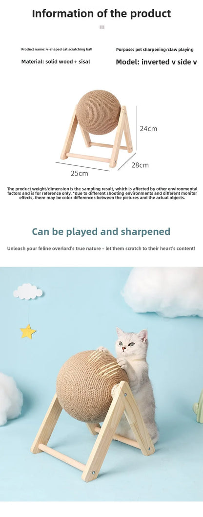Cat scratching board