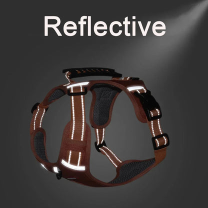 Adjustable Reflective Dog Harness