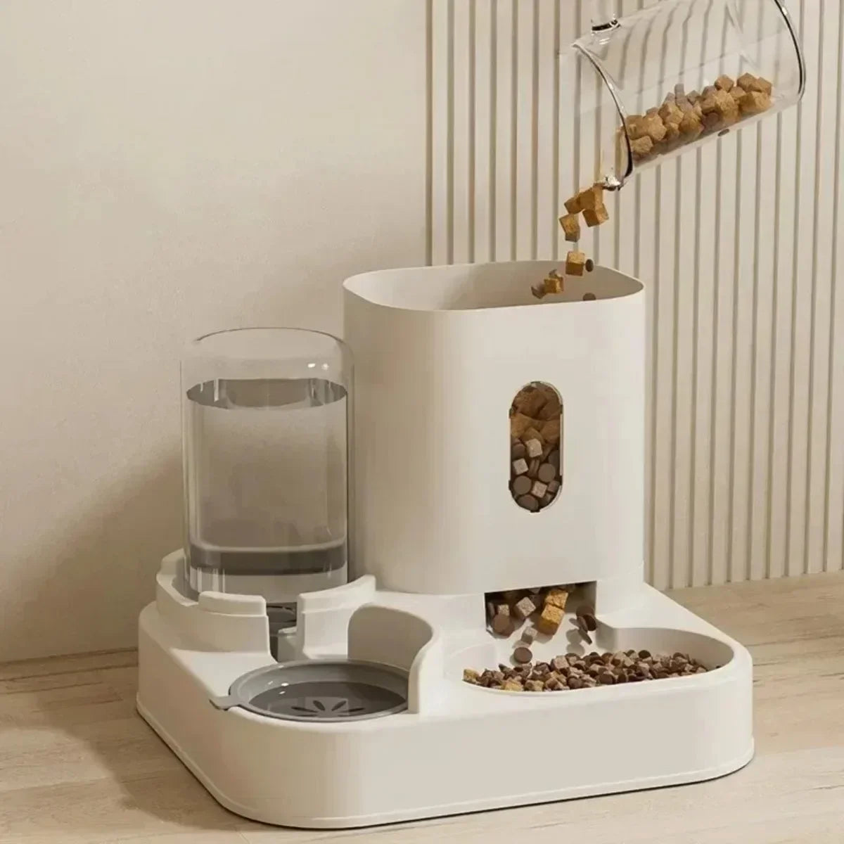 Automatic Feeder  Food Bowl With Water